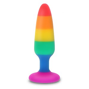 Anal Plug Baiatul Delicat Medium Multicolor pe Vibreaza.ro