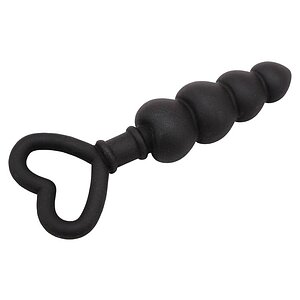 Anal Plug Beaded Luv Probe Negru pe Vibreaza.ro