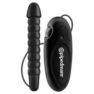 Anal Plug Cu Vibratii Pipedream Fantasy Negru pe Vibreaza.ro