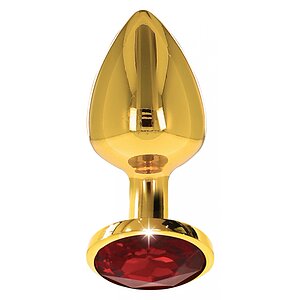 Anal Plug Diamond Jewel Medium Auriu pe Vibreaza.ro