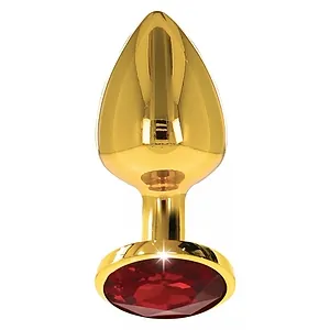 Anal Plug Diamond Jewel Medium Auriu pe Vibreaza.ro