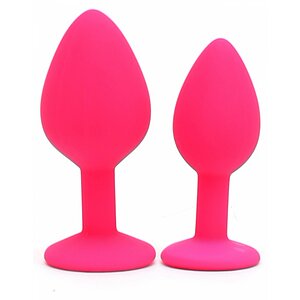 Anal Plug Duo Set Berlin Bling Roz pe Vibreaza.ro