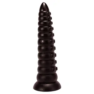 Anal Plug Extra-Advanced Anal Play 11.6 inch Negru pe Vibreaza.ro