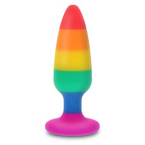 Anal Plug Hunk Large Multicolor pe Vibreaza.ro