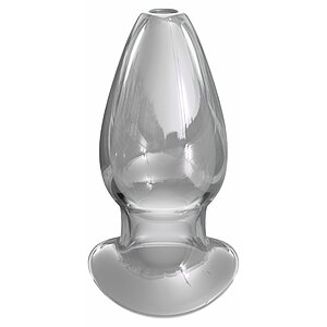 Anal Plug Mega Gaper Transparent pe Vibreaza.ro