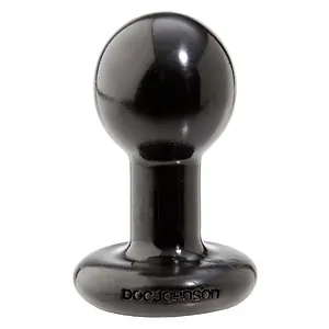 Anal Plug Round Small Negru pe Vibreaza.ro