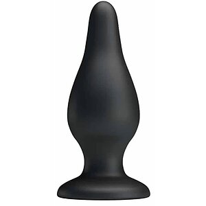 Anal Plug Sturdy Silicone Pretty Love Negru pe Vibreaza.ro