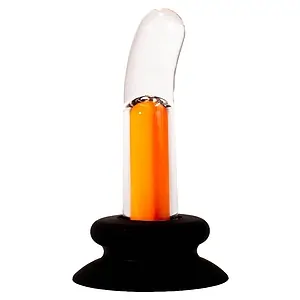 Anal Plug X-MEN 10 Speeds Vibrating Punct G Portocaliu pe Vibreaza.ro