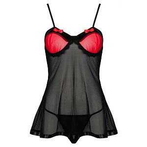 Babydoll LivCo Ritea Negru pe Vibreaza.ro