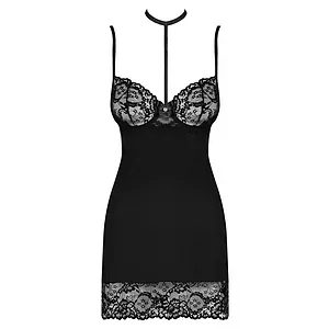 Babydoll Obsessive Raquelia Negru pe Vibreaza.ro