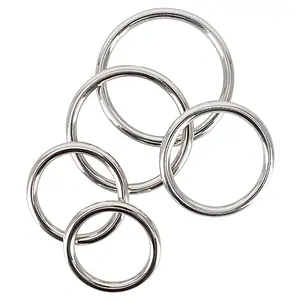 Bad Kitty Set of 5 Metal Rings Argintiu pe Vibreaza.ro