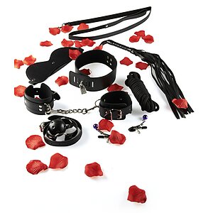 Bdsm Starter Kit Negru pe Vibreaza.ro