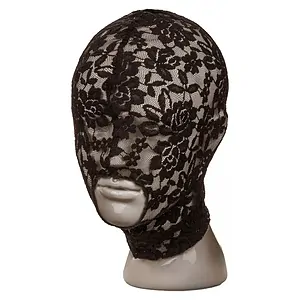 Cagula Scandal Lace Hood Negru pe Vibreaza.ro