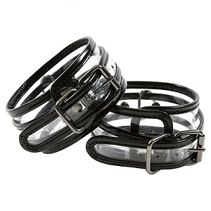 Catuse Bare Bondage Ankle Negru pe Vibreaza.ro