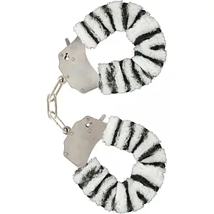 Catuse Furry Fun Zebra Plush pe Vibreaza.ro