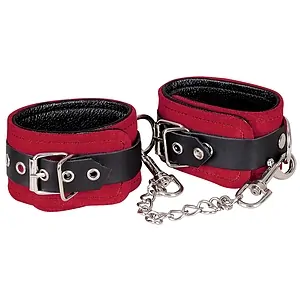 Catuse Glezna Zado Ankle Cuffs Rosu pe Vibreaza.ro