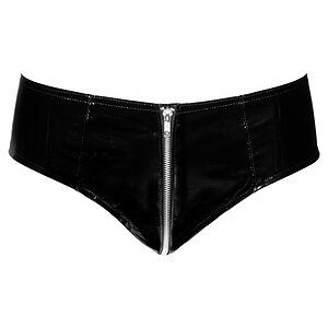 Chilot Black Level Vinyl Briefs Emma Negru pe Vibreaza.ro