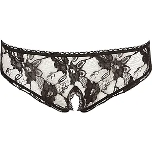 Chilot Decupat Briefs Cottelli Collection Negru pe Vibreaza.ro