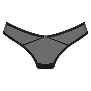 Chilot Obsessive Glandez Thong Negru pe Vibreaza.ro