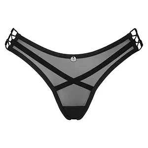 Chilot Obsessive Roxelia Thong Negru pe Vibreaza.ro