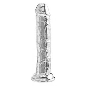 Clear Dildo 7.5 Inch Transparent pe Vibreaza.ro