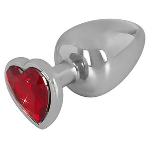 Diamond Anal Plug Large Argintiu pe Vibreaza.ro