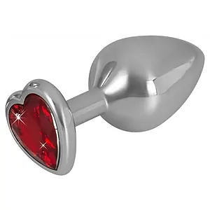 Diamond Anal Plug Medium Argintiu pe Vibreaza.ro