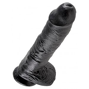 Dildo 27cm Negru pe Vibreaza.ro