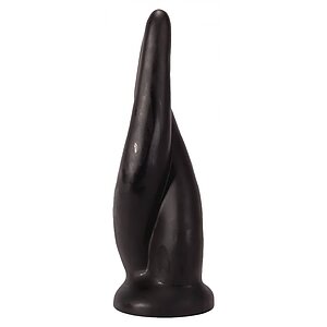 Dildo Anal 10.6 Inch Extra Large Negru pe Vibreaza.ro