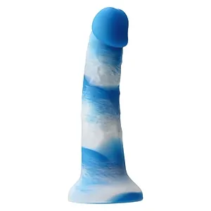 Dildo Colours Yum 6 Albastru pe Vibreaza.ro