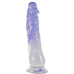 Dildo Crystal Clear Transparent pe Vibreaza.ro