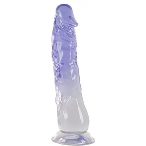 Dildo Crystal Clear Transparent pe Vibreaza.ro