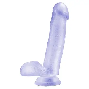 Dildo Cu Ventuza B Yours Sweet N Hard 1 Transparent pe Vibreaza.ro