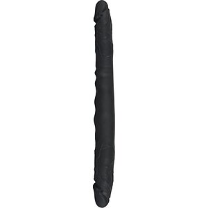 Dildo Dublu Bad Kitty Negru pe Vibreaza.ro