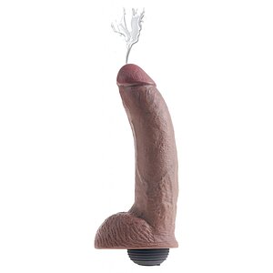 Dildo Ejaculator Pipedream Penis 23cm Maro pe Vibreaza.ro