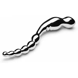 Dildo Le Wand Stainless Steel Swerve Argintiu pe Vibreaza.ro