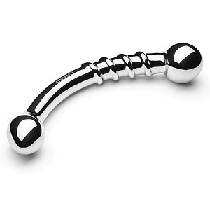 Dildo Metal Le Wand Stainless Steel Bow Argintiu pe Vibreaza.ro