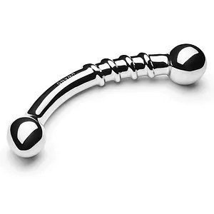 Dildo Metal Le Wand Stainless Steel Bow Argintiu pe Vibreaza.ro