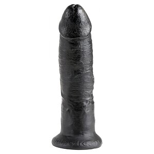 Dildo Realistic King 9 Pipedream Negru pe Vibreaza.ro