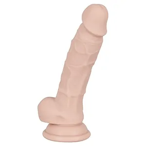 Dildo Silicon Natural M pe Vibreaza.ro