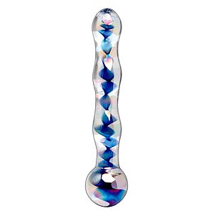 Dildo Sticla Icicles No 8 Transparent pe Vibreaza.ro