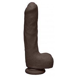 Dildo Uncut D 9 Inch Maro pe Vibreaza.ro