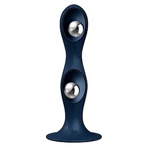 Double Ball-R Weighted Dildo Albastru pe Vibreaza.ro