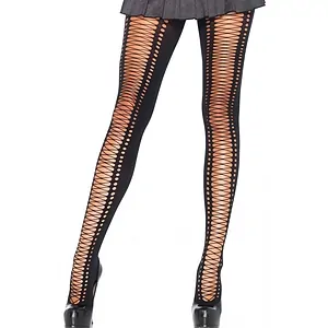 Dresuri Leg Avenue Spandex Lace Up Negru pe Vibreaza.ro