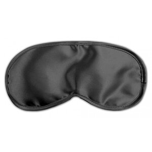 Fetish Satin Love Mask Negru pe Vibreaza.ro