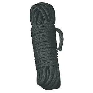 Funie Bondage Rope 1000cm Negru pe Vibreaza.ro