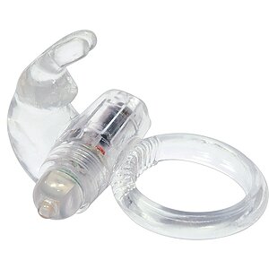 Inel Cu Vibratii Silicone Soft Transparent pe Vibreaza.ro