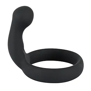 Inel Penis Cu Stimulator Black Velvets Negru pe Vibreaza.ro