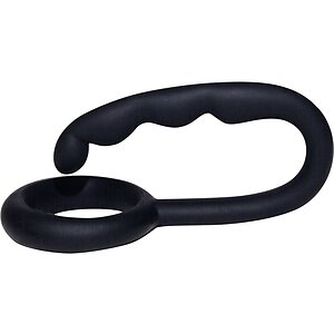 Inel Penis Love Ring P-Spot black Negru pe Vibreaza.ro