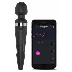 Lovense Domi 2 Mini Wand Massager Negru Lovense Domi 2 Mini Wand Massager Negru pe Vibreaza.ro